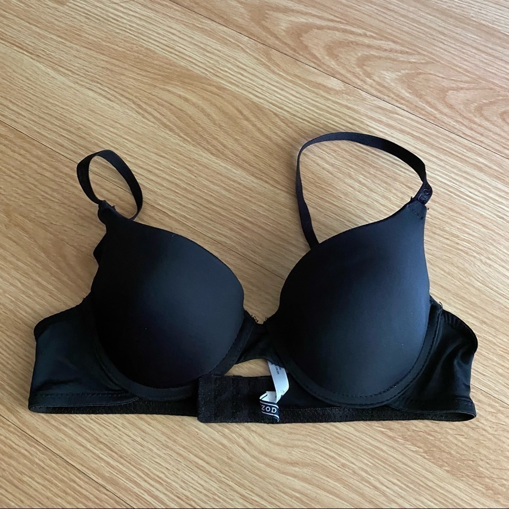 Izod Black Wired Full Coverage Bra 34B
